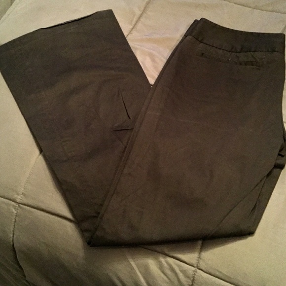 KENAR BLACK BOOTCUT LEG PANTS SIZE 8 - Picture 5 of 5